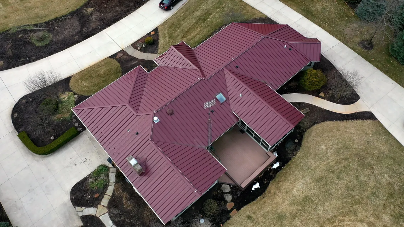 Tarping and dry-in on a Covington commercial roof