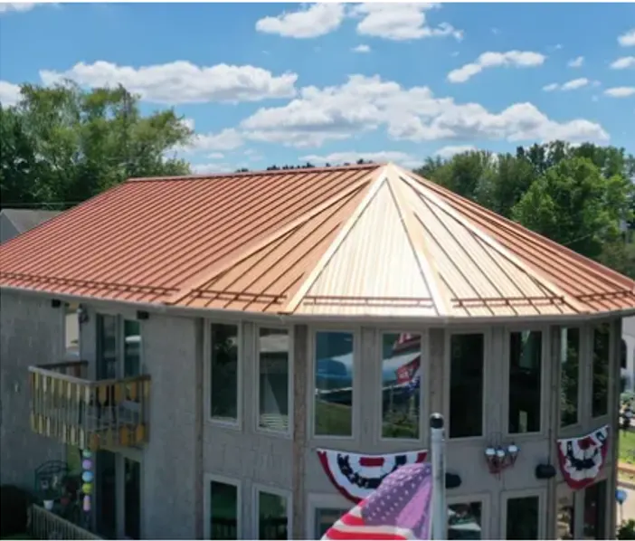 Metal roofing by Covington Metal Roofing near Terre Haute, IN
